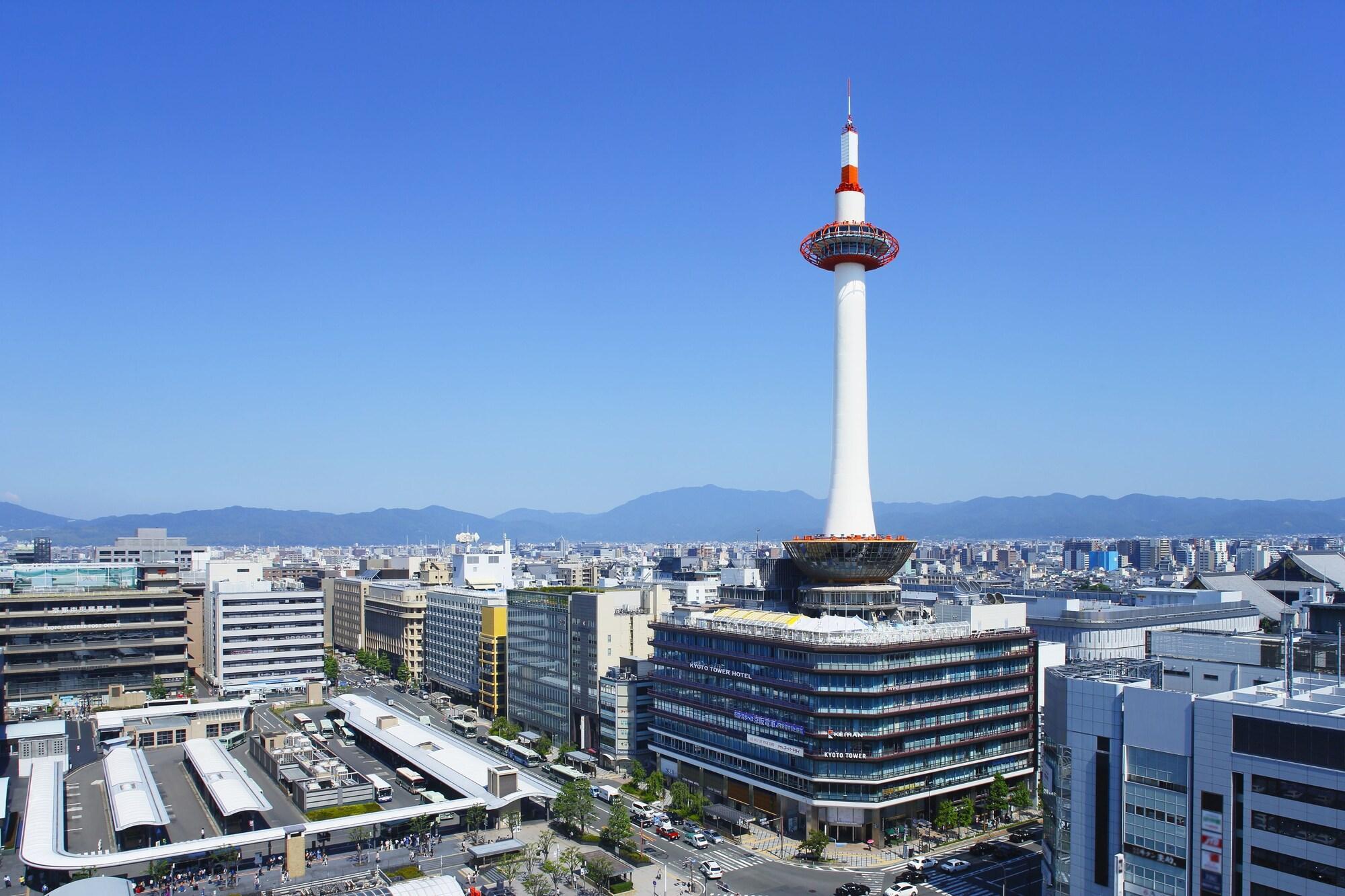 Kyoto Tower Hotel Exterior foto